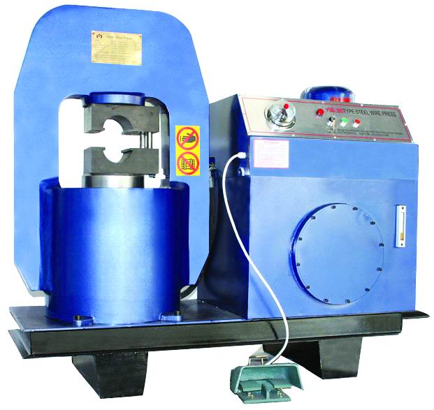 鋼絲繩壓套機(jī)